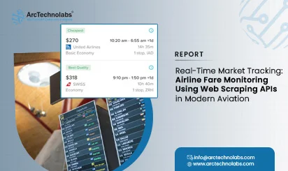 Real-Time Market Tracking: Airline Fare Monitoring Using Web Scraping APIs in Modern Aviation