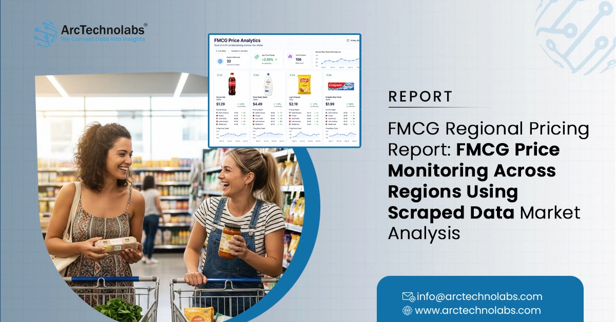 FMCG Regional Pricing Report: FMCG Price Monitoring Across Regions Using Scraped Data Market Analysis