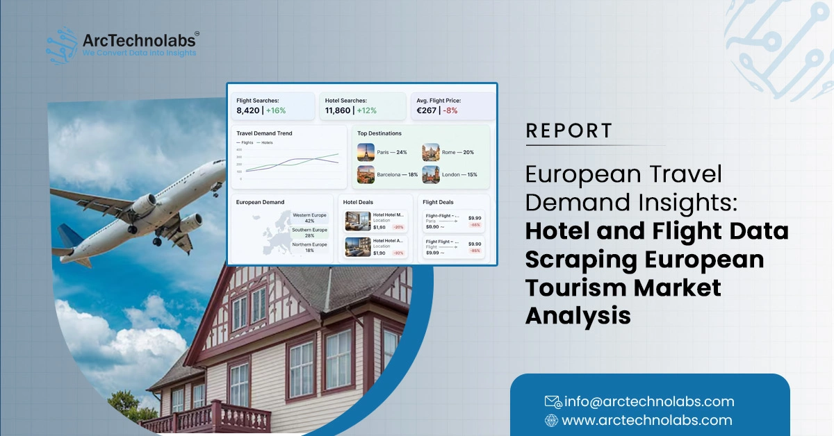 Hotel and Flight Data Scraping European Tourism Market Analysis