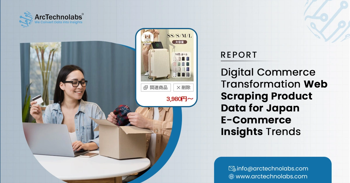 Digital Commerce Transformation: Web Scraping Product Data for Japan E-Commerce Insights Trends