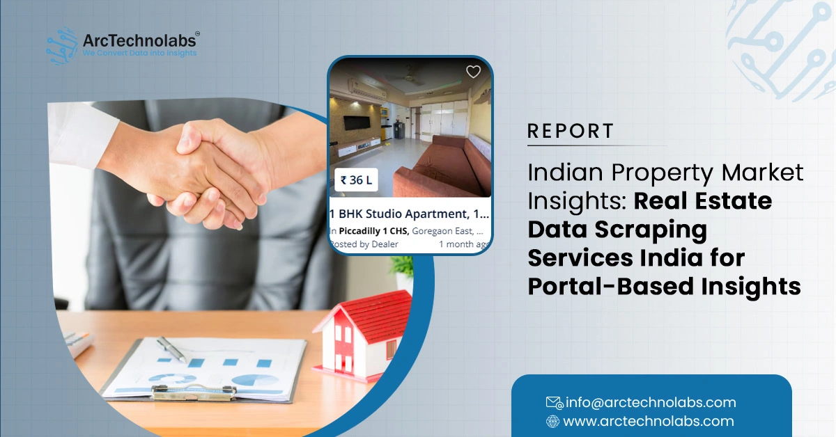 Indian Property Market Insights: Real Estate Data Scraping Services India for Portal-Based Insights
