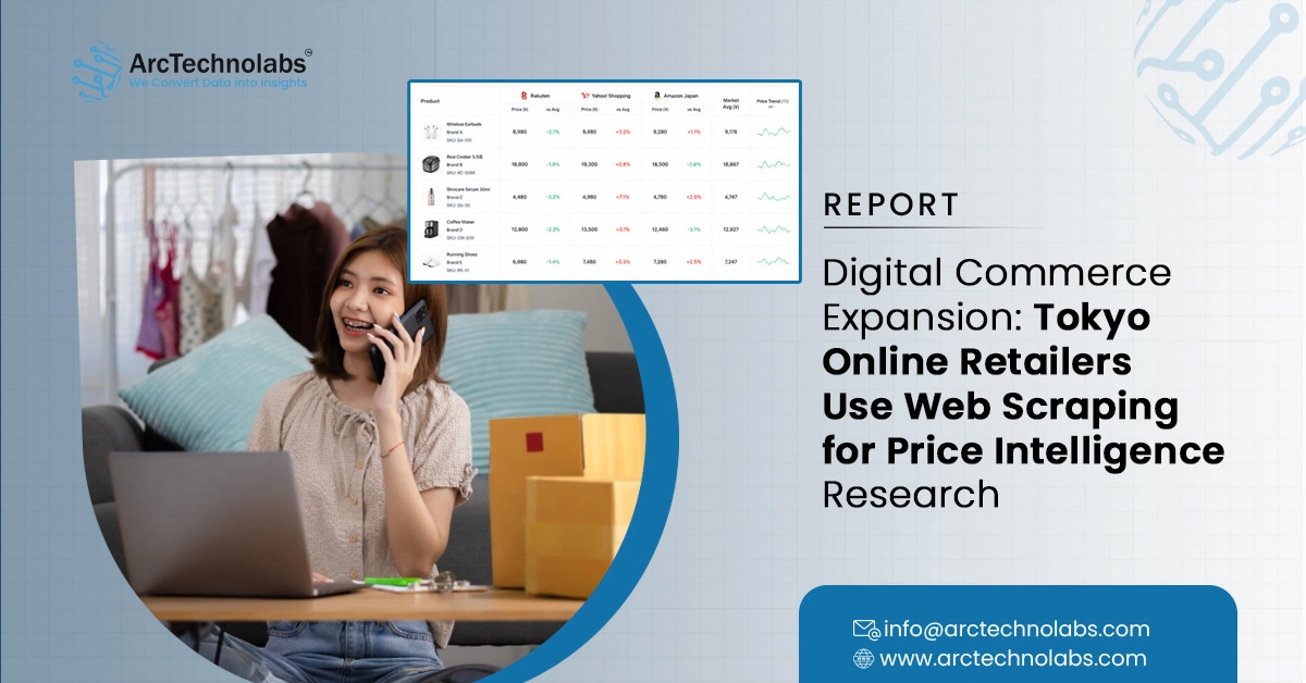 Digital Commerce Expansion: Tokyo Online Retailers Use Web Scraping for Price Intelligence Research