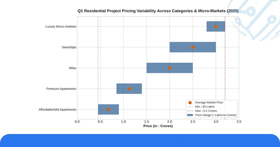 Market Landscape: Pricing Variability Across Residential Project Categories