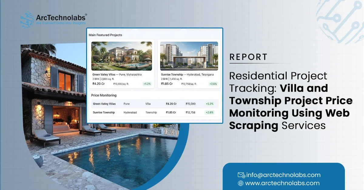 Villa and Township Project Price Monitoring Using Web Scraping
