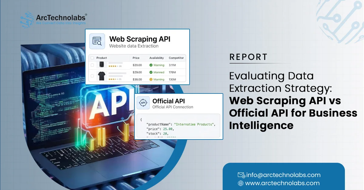 Web Scraping API vs Official API for Business Intelligence