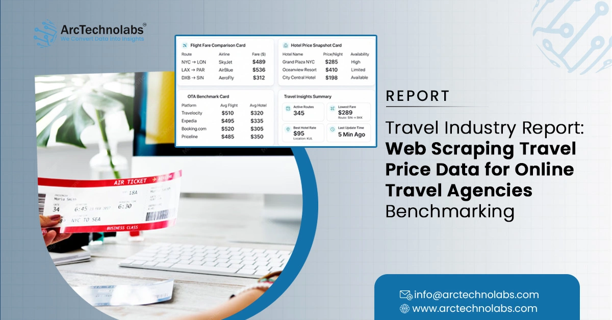 Travel Industry Report: Web Scraping Travel Price Data for Online Travel Agencies Benchmarking