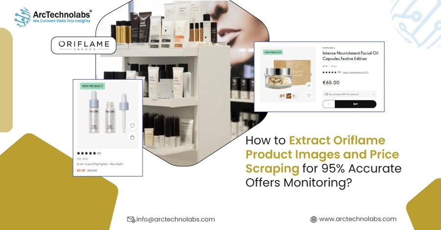 How to Extract Oriflame Product Images and Price Scraping for 95% Accurate Offers Monitoring