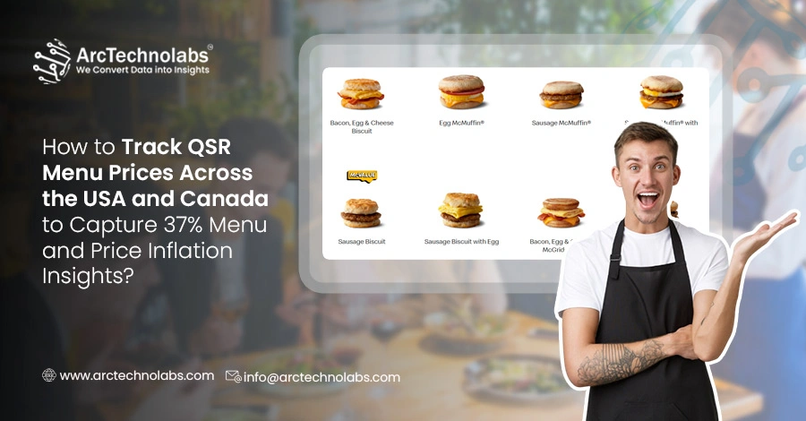 How to Track QSR Menu Prices Across the USA and Canada to Capture 37% Menu and Price Inflation Insights