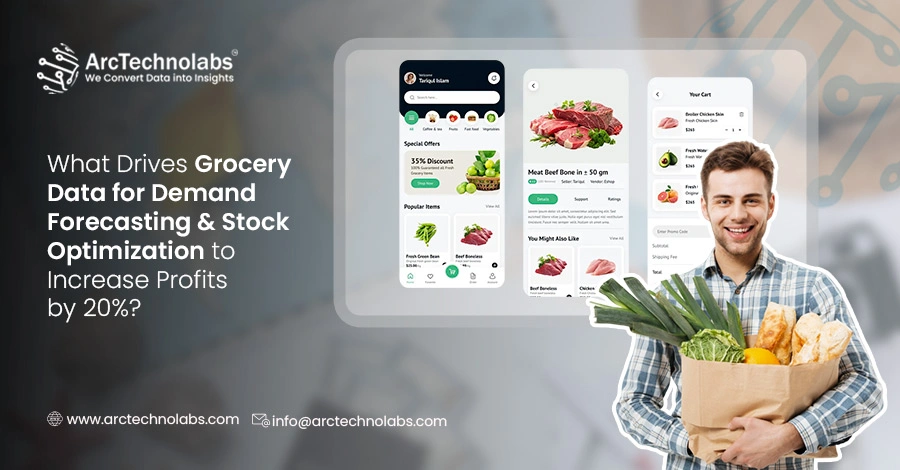 What Drives Grocery Data for Demand Forecasting & Stock Optimization to Increase Profits by 20%?