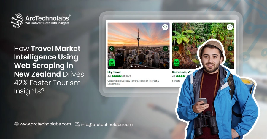 How Travel Market Intelligence Using Web Scraping in New Zealand Drives 42% Faster Tourism Insights?
