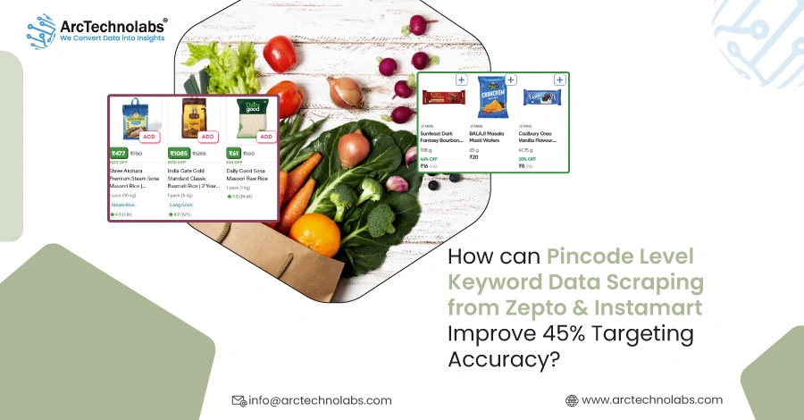How can Pincode Level Keyword Data Scraping from Zepto & Instamart Improve 45% Targeting Accuracy?