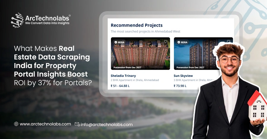 What Makes Real Estate Data Scraping India for Property Portal Insights Boost ROI by 37% for Portals?