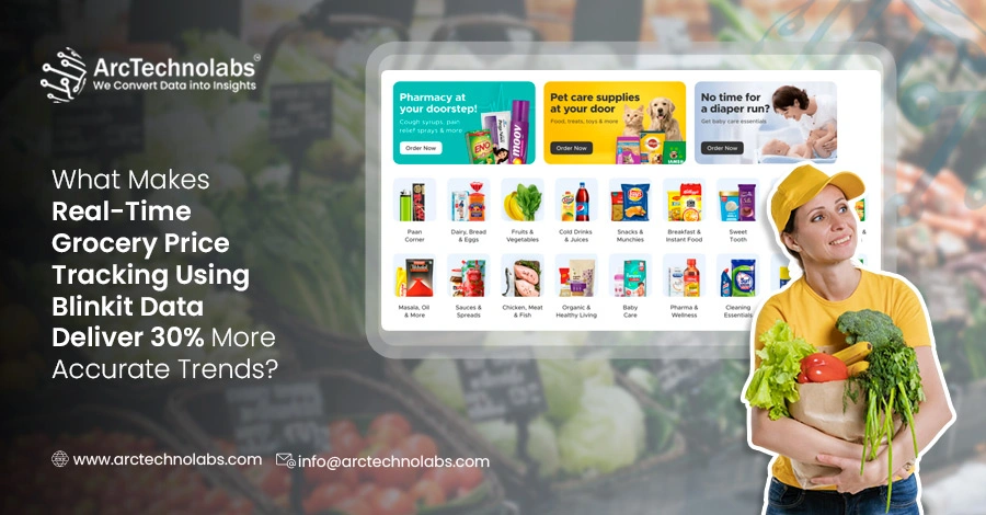 What Makes Real-Time Grocery Price Tracking Using Blinkit Data Deliver 30% More Accurate Trends?