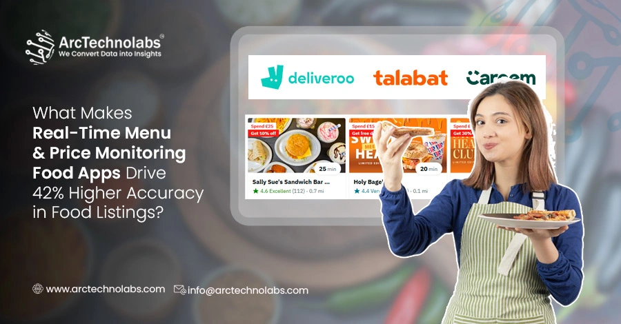 What Makes Real-Time Menu & Price Monitoring Food Apps Drive 42% Higher Accuracy in Food Listings?