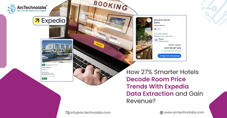 How 27% Smarter Hotels Decode Room Price Trends With Expedia Data Extraction and Gain Revenue?