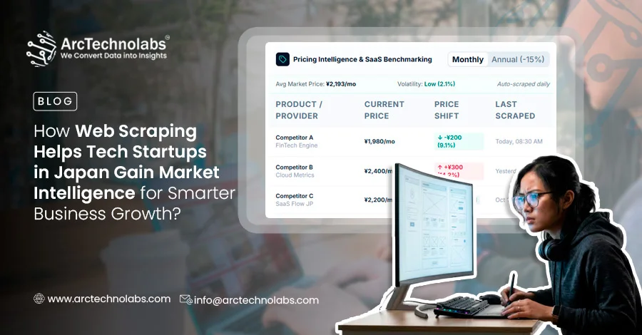 How Web Scraping Helps Tech Startups in Japan Gain Market Intelligence for Smarter Business Growth?