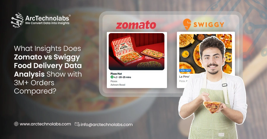 What Insights Does Zomato vs Swiggy Food Delivery Data Analysis Show with 3M+ Orders Compared?