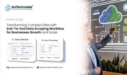 Transforming Complex Data with End-To-End Data Scraping Workflow for Businesses Growth and Scale