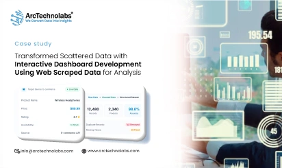Transformed Scattered Data with Interactive Dashboard Development Using Web Scraped Data for Analysis