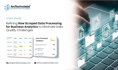 Refining Raw Scraped Data Processing for Business Analytics to Eliminate Data Quality Challenges