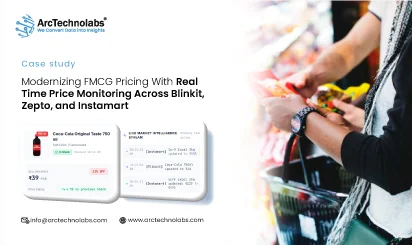 Modernizing FMCG Pricing With Real-Time Price Monitoring Across Blinkit, Zepto, and Instamart